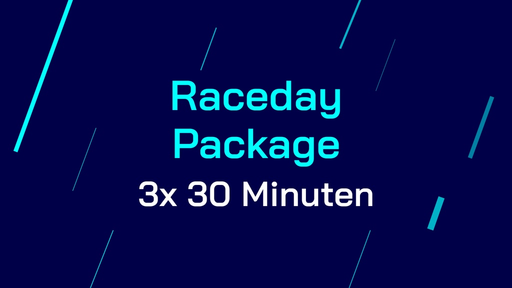 Raceday Package - 3 x 30 Minutes - Gift Card